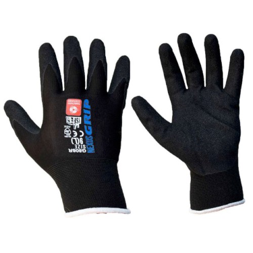 100037646_35226.JPG GLOVES, MIDAS, NEXUS, G802M, BLACK, MEDIUM