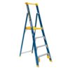 LADDER, PLATFORM, FIBREGLASS, 1.15MTR 150KG