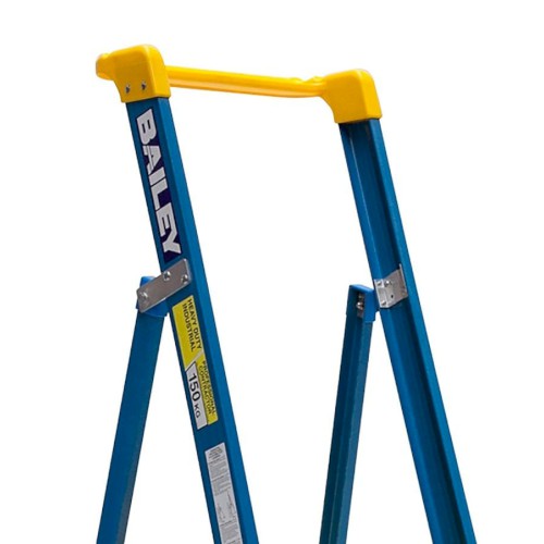 LADDER, PLATFORM, FIBREGLASS, 1.15MTR 150KG