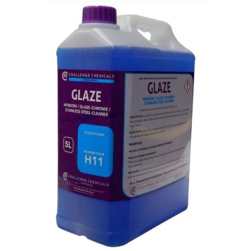 GLAZE 5LT - GLASS, CHROME, STAINLESS STEEL CLEANER