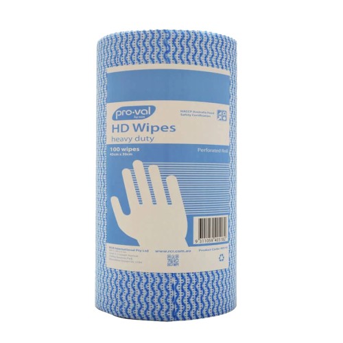 100045848_57692.JPG HD BLUE WIPES ROLL 45X30CM 100/ROLL (CHUX STYLE)
