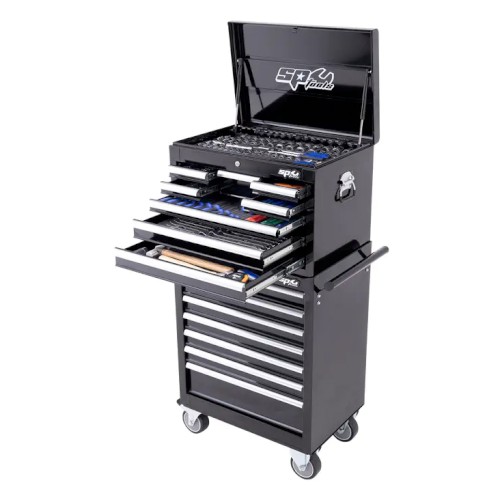 TOOL KIT, 307 PCE, MET/SAE, CUSTOM KIT, SP TOOLS