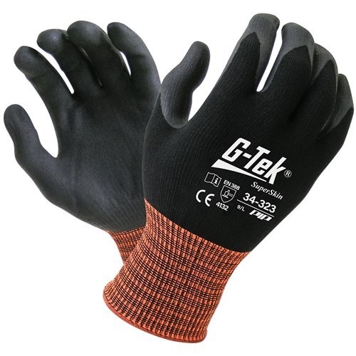 100047495_43368.JPG GLOVES, G-TEK SUPERSKIN SKIN CONTOURING TECHNOLOGY, XL/10
