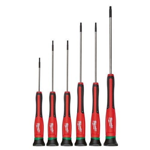 SCREWDRIVER SET PRECISION TORX 6PC