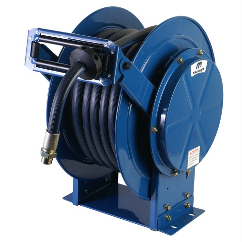 HOSE REEL, OIL, 1/2" X 20M, TWIN PEDESTAL