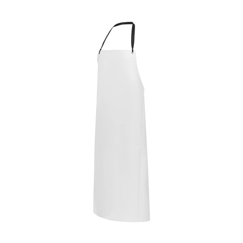 APRON, PVC, WHITE, FULL LENGTH, 90 X 120CM