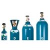 WELDING GAS CYLINDER, ARGON MIX (5/2) SIZE D (NEW)