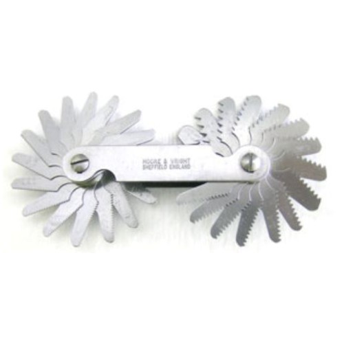SCREW PITCH GAUGE, UNIFIED, 30 BLADES