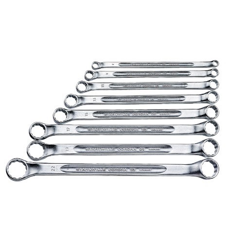 100066579_89888.jpeg 8PC DOUBLE END RING SPANNER SET (6MM X 7MM - 20MM X 22MM)