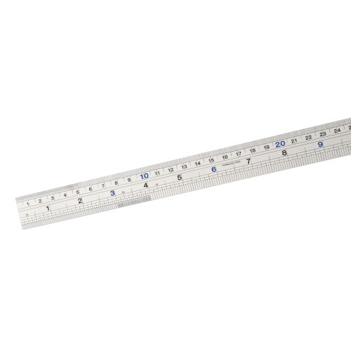 100066907_81856.JPG STAINLESS STEEL RULE 300MM (12") METRIC AND IMPERIAL
