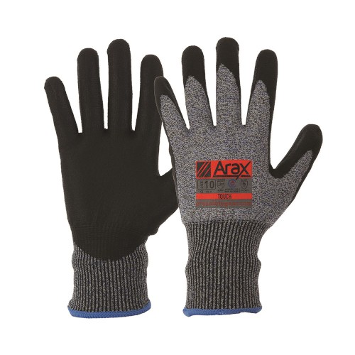 100072635_28884.JPG GLOVES, ARAX® CUT C/5, 13G LINER, SIZE 9