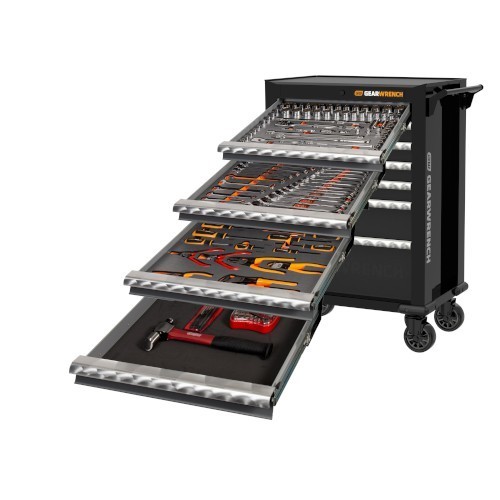 182 PCE COMBINATION TOOL KIT + 28" TOOL TROLLEY
