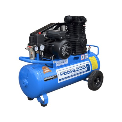 P17 SINGLE PHASE AIR COMPRESSOR: BELT DRIVE, 15AMP, 3.5HP, 320LPM