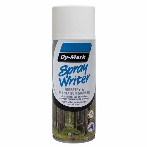 100076844_16983.JPG PAINT, SPRAY WRITER, WHITE, 350G, DY-MARK