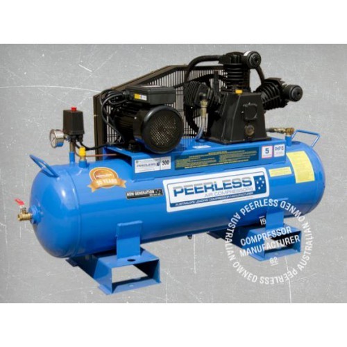 PHP15 SINGLE PHASE AIR COMPRESSOR: BELT DRIVE, 15AMP, 3.5HP, 300LPM - FOR HIGH PRESSURE