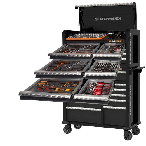 270 PCE COMBINATION TOOL KIT + 43" CHEST + 43" TROLLEY