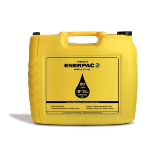 HF SERIES HYDRAULIC OIL, 20 LTR, ENERPAC