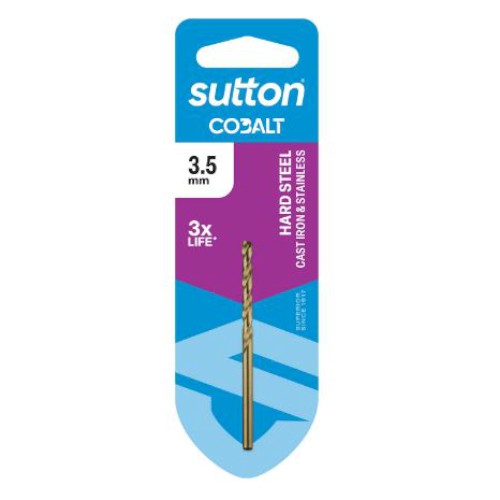 JOBBER DRILL BIT, 3.5MM, COBALT