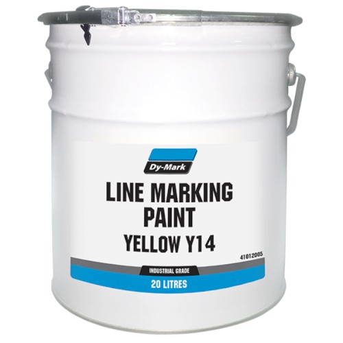 100077977_72523.JPG PAINT, LINE MARKING, YELLOW Y14, 20L, SOLVENT BASED, DY-MARK