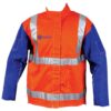 WELDING JACKET, HI VIS, W/HARNESS ACCESS, SIZE L