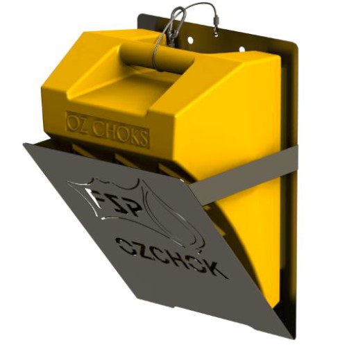 100080833_77837.JPG WHEEL CHOCK BRACKET, S/STEEL, TO SUIT OZCH065