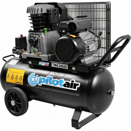 100082803_18240.JPG AIR COMPRESSOR, 240V, 14.6CFM (11.9 FAD) PILOT TRADEMASTER