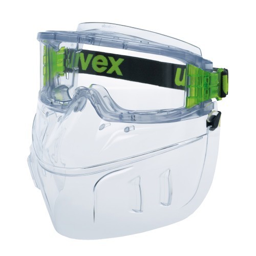 ULTRAVISION GOGGLE LOWER FACE SHIELD, VISOR GUARD "FLIP-UP