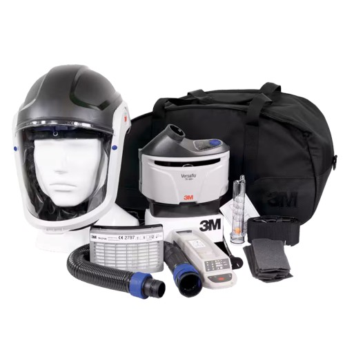 RESPIRATOR KIT, BATTERY POWERED TRM-307C HELMET VERSAFLO 3M