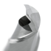 END MILL/SLOT DRILL, E100, 6MM REG, 2 FLUTE, R30 JIS HSS-CO.8