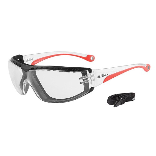 100087222_83977.JPG SAFETY SPECS, CLEAR W/FOAM SUPER MAXVUE SCOPE +3.0 MAGNIFICATION