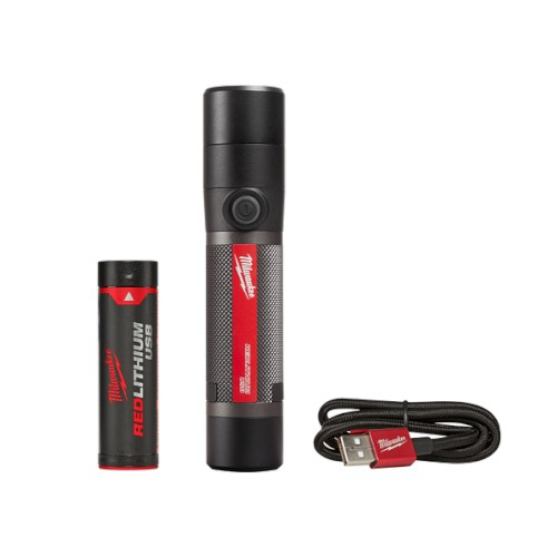 REDLITHIUM™ USB RECHARGEABLE 1100L TWIST FOCUS FLASHLIGHT 3.0AH KIT
