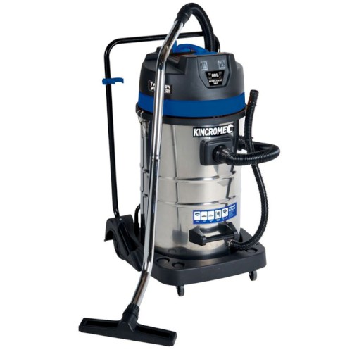 WET AND DRY WORKSHOP VACUUM 80L 240V/TWIN 1000W MOTORS