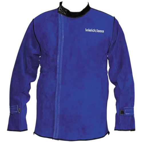 WELDING JACKET, ALL LEATHER, WELDCLASS, EXTRA LARGE
