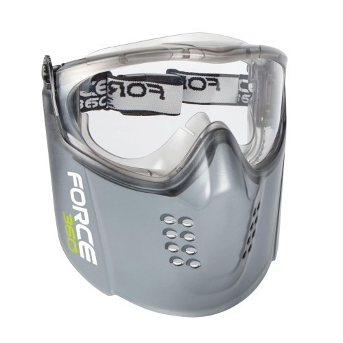 GUARDIAN+ GOGGLE AND VISOR COMBO, CLEAR LENS