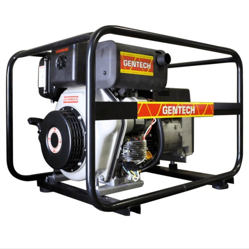 100092549_78460.JPG GENTECH 6.8 KVA YANMAR POWERED DIESEL WELDER GENERATOR WITH E-START