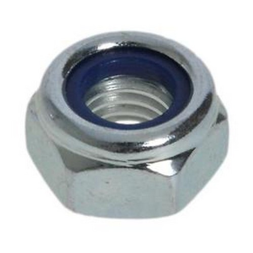 NUT, NYLOC, M4 ZINC