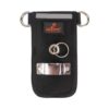 TAPE MEASURE LATCH HOLSTER, WITH RETRACTOR