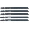 BLADE, JIGSAW, PVC/ALU/MET/S/S, 14TPI, 107MM, PK5, MAKITA