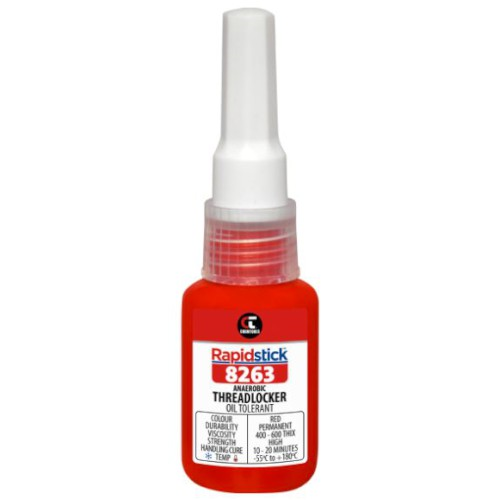THREADLOCKER 8263, HIGH STRENGTH, OIL RESISTANT, 10ML, CHEMTOOLS