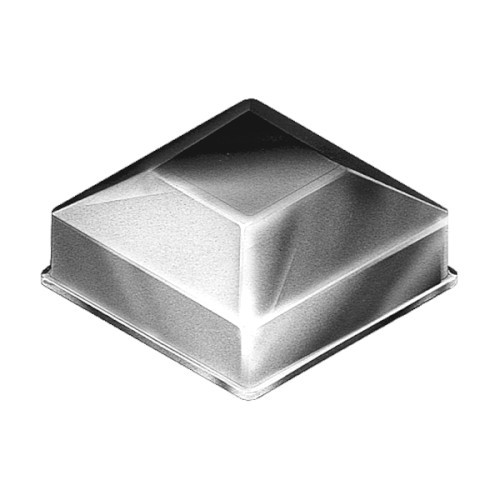 POST CAP, SQUARE, GALVABOND, 40MM