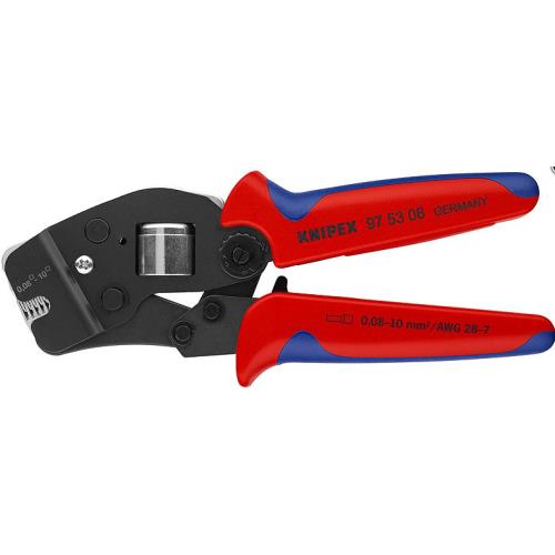 100102546_25254.JPG PLIERS, CRIMPING, SELF ADJUSTING 0.08 - 10MM KNIPEX