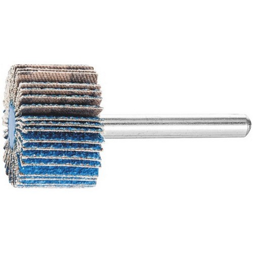 FLAP WHEEL, 30 X 20MM, 6MM SHANK, 60 GRIT, INOX S/S