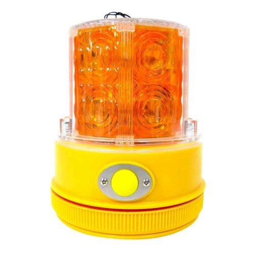 100106816_81074.JPG BEACON, PORTABLE, LED BATTERY OPERATED 2 X D SIZE, AMBER