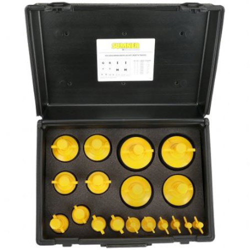 100107463_70345.JPG NYLON EXPANSION PURGE PLUG KIT 3/4" TO 4" 16 PCE