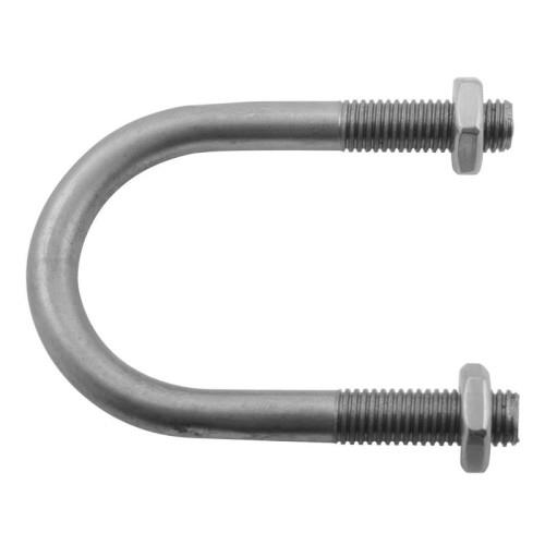 U-BOLT, ZINC MILD STEEL, 25NB (1/4" BSW 1-3/8" X 2-7/8" LONG)