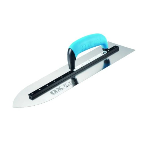 OX PRO 100 X 355MM S/S POINTED FINISHING TROWEL