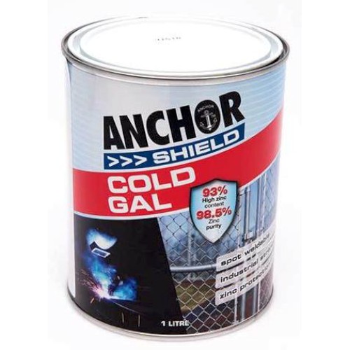 100121991_36579.JPG PAINT, COLD GALVANISING, BRUSHABLE, 1 LTR, ANCHOR