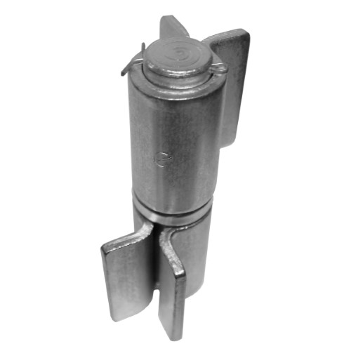 SOCKET AND PIN HINGE, WELD ON, 12MM ZINC 100KG