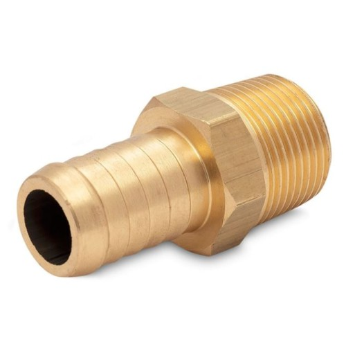 HOSETAIL, BRASS, 16MM X 3/4" BSPM