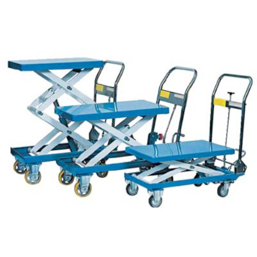 101104503_27265.JPG TROLLEY, 800KG CAPACITY, MANUAL SCISSOR LIFT, PACIFIC